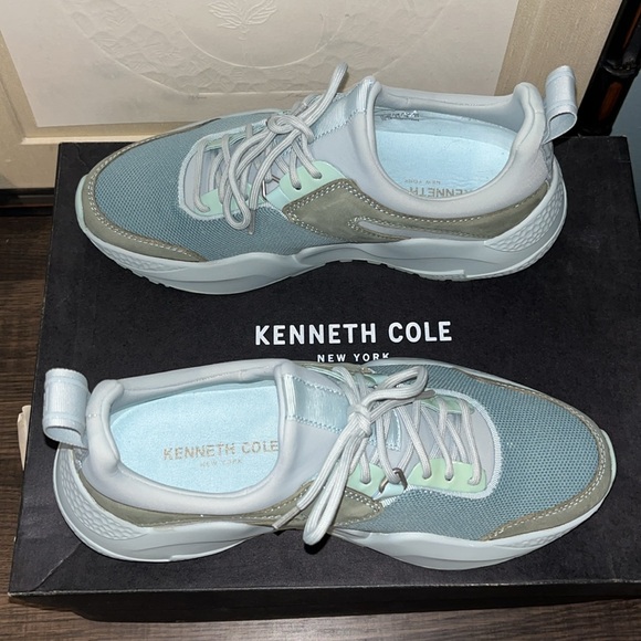 Kenneth Cole New York Women's Maddox Jogger Gray & Sage Sneaker Size 6.5 NIB - Picture 7 of 10